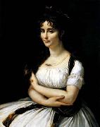 Baron Antoine-Jean Gros Madame Pasteur painting